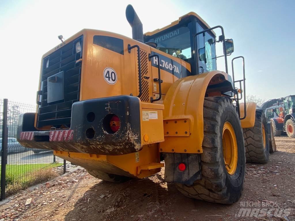 Hyundai HL 760-7 A Gumikerekes homlokrakodók