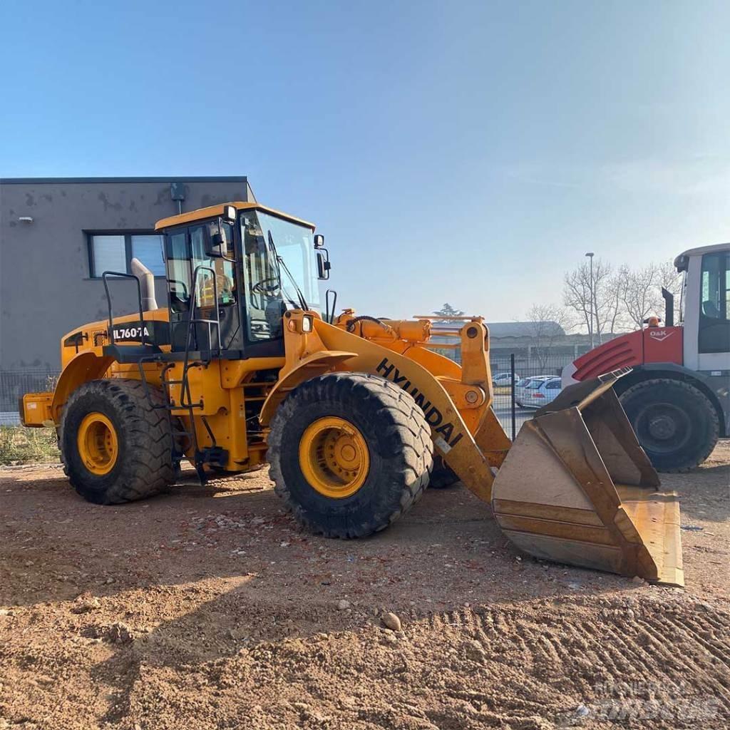 Hyundai HL760-7A Gumikerekes homlokrakodók