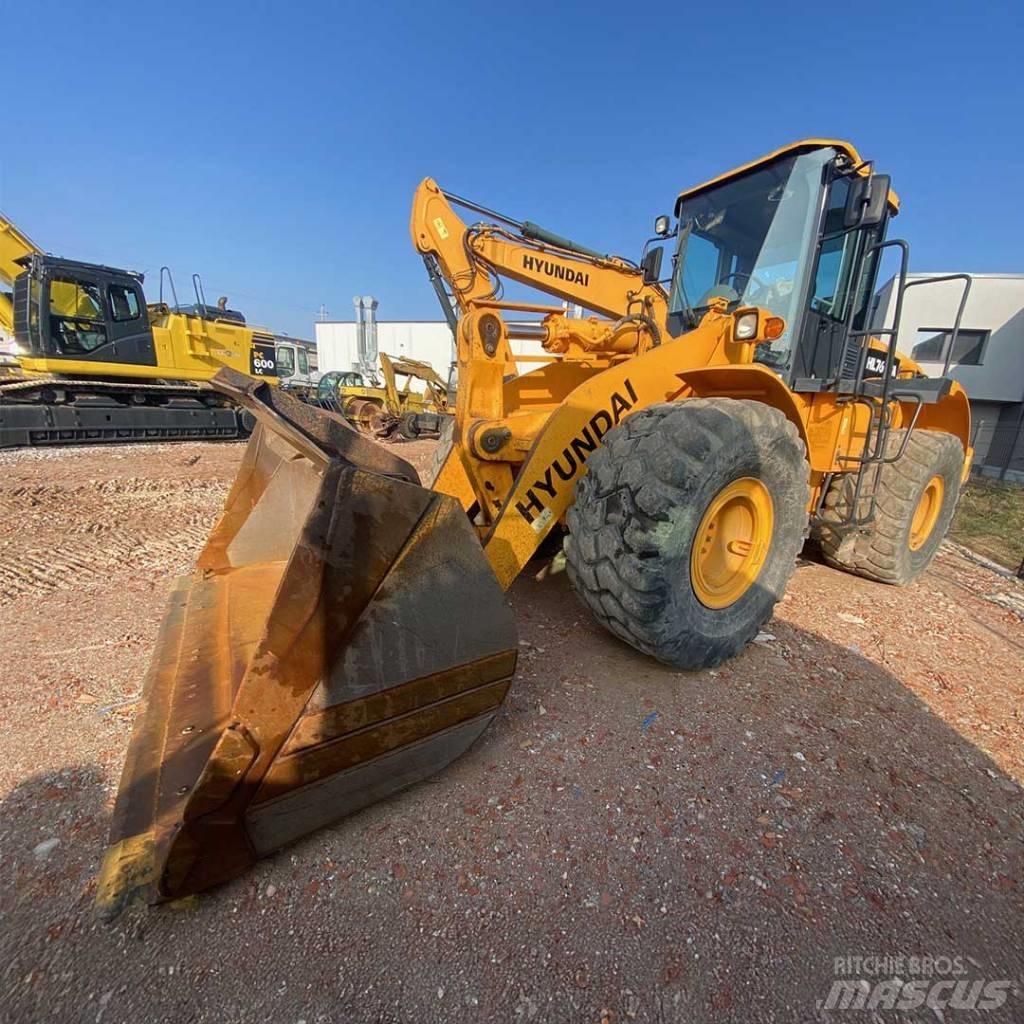 Hyundai HL760-7A Gumikerekes homlokrakodók