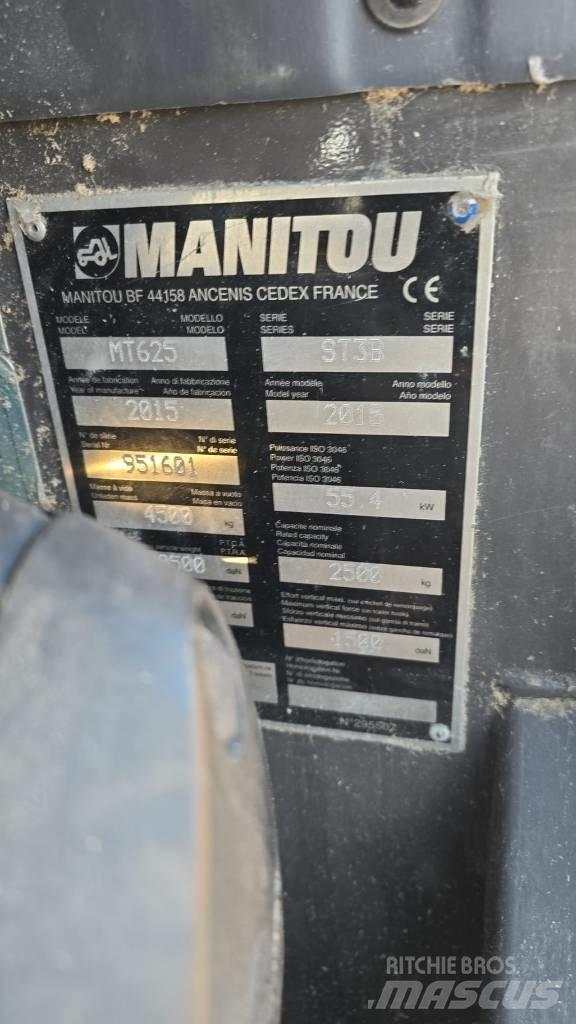 Manitou MT 625 Teleszkópos rakodók