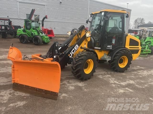 JCB 407 Agri Gumikerekes homlokrakodók