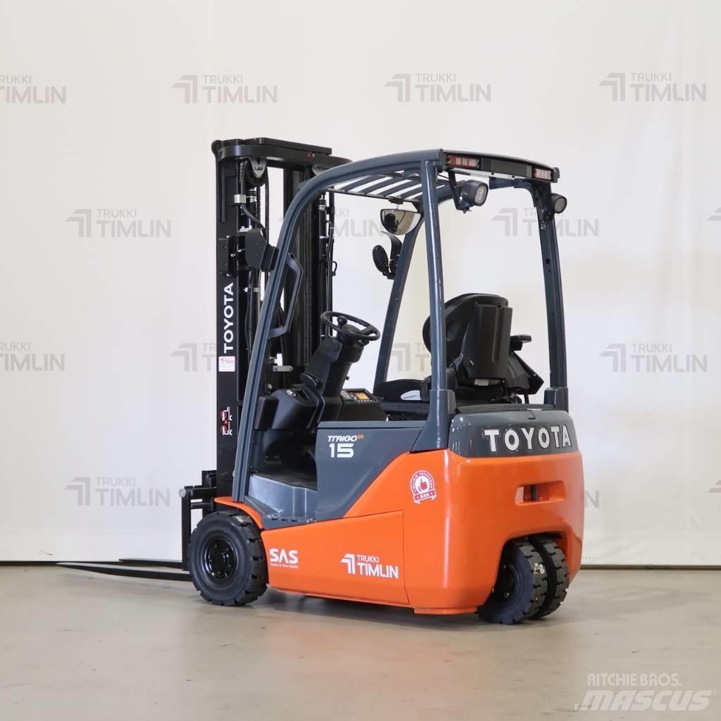 Toyota 8FBE15T Elektromos targoncák