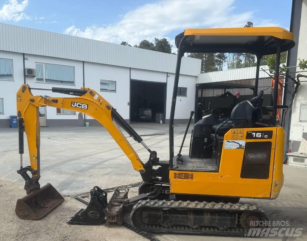 JCB 16 C-1 Mini kotrók < 7t