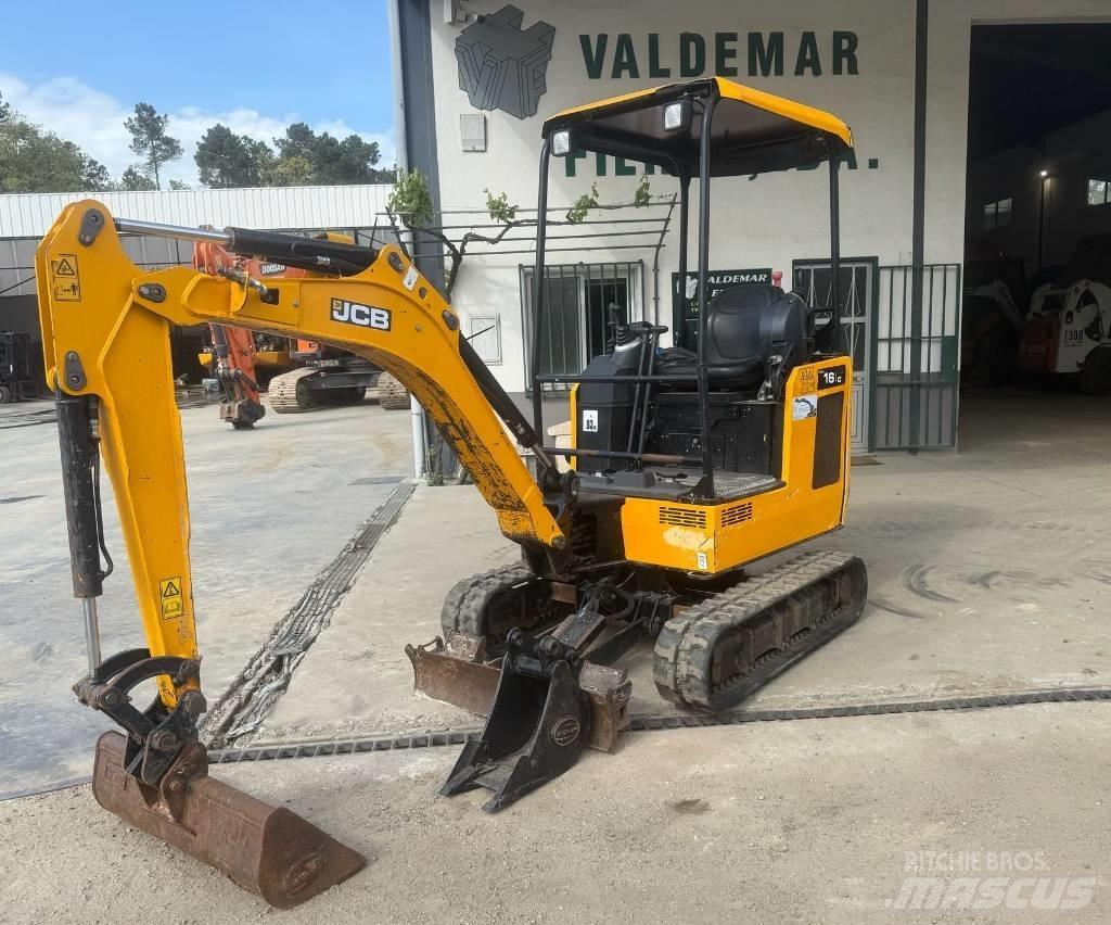 JCB 16 C-1 Mini kotrók < 7t