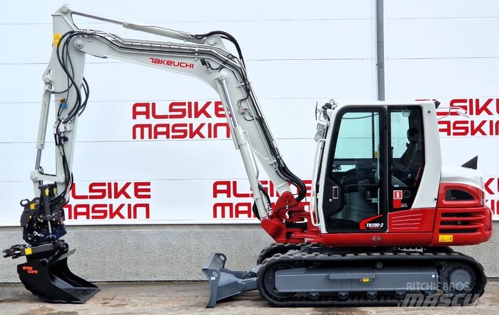 Takeuchi TB290-2 Közepes (midi) kotrók 7 t - 12 t