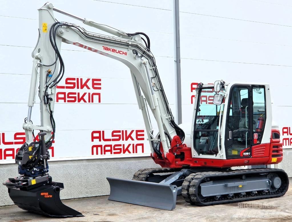 Takeuchi TB290-2 Közepes (midi) kotrók 7 t - 12 t