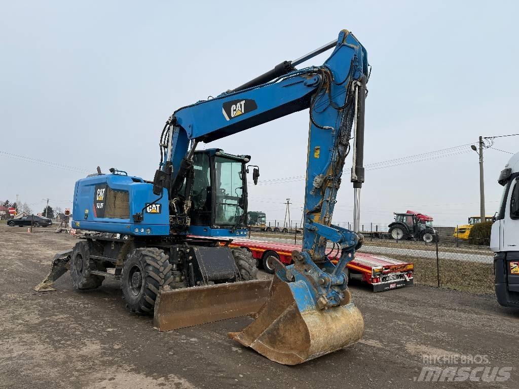 CAT M 318 F Gumikerekes kotrók