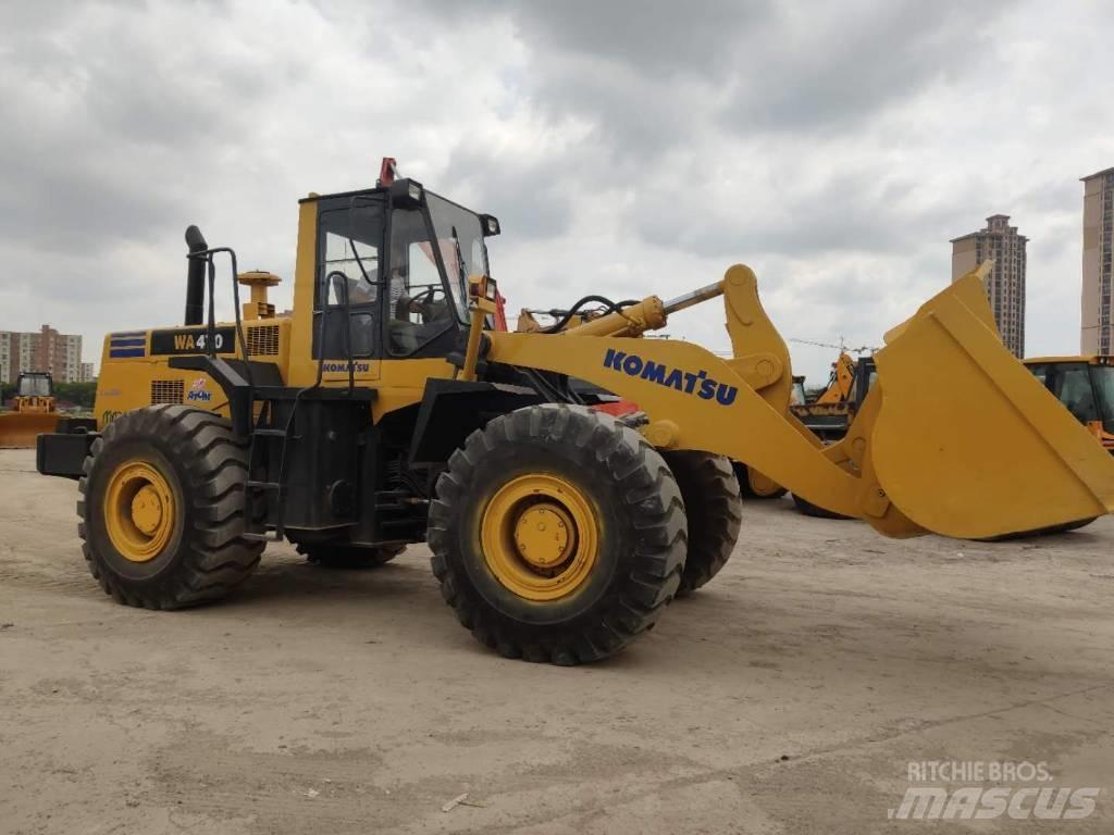 Komatsu WA470-3 Gumikerekes homlokrakodók