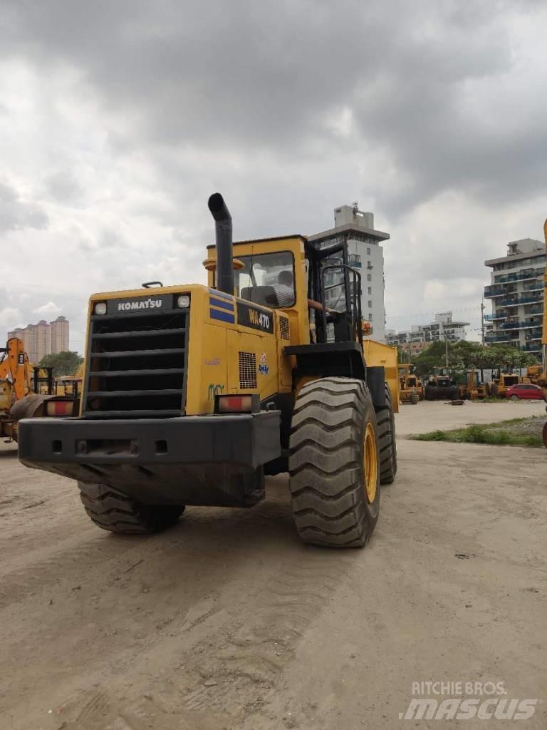 Komatsu WA470-3 Gumikerekes homlokrakodók