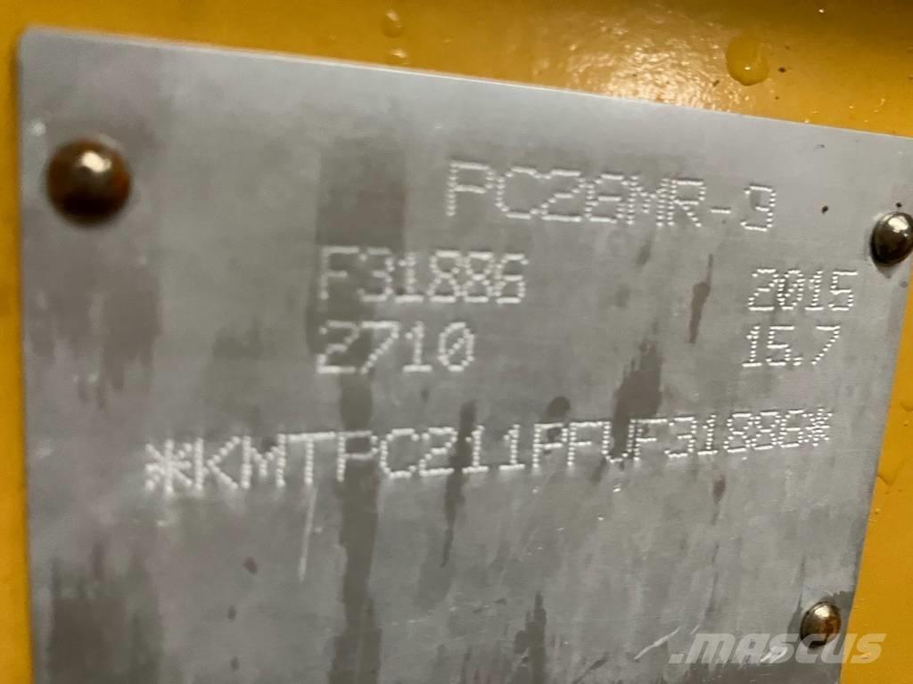 Komatsu PC 26 MR-3 Mini kotrók < 7t