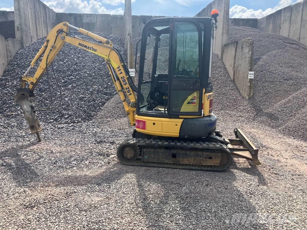 Komatsu PC 26 MR-3 Mini kotrók < 7t