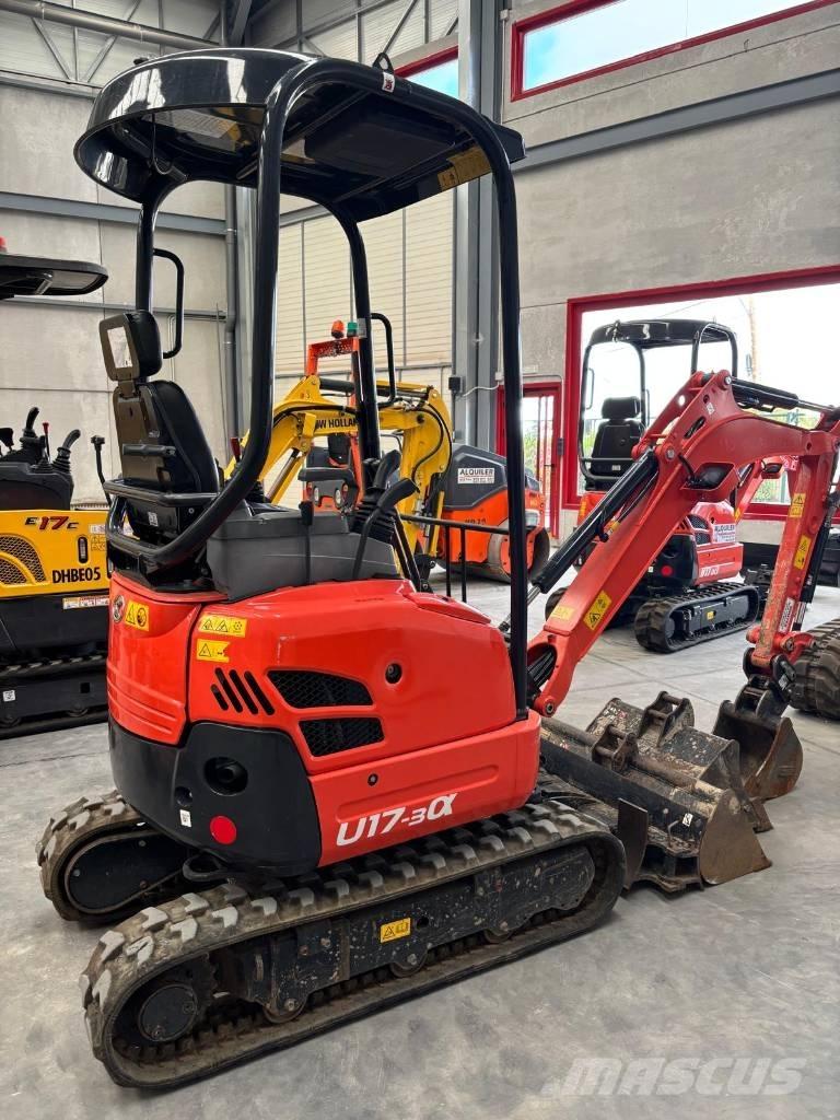 Kubota U 17-3 Mini kotrók < 7t