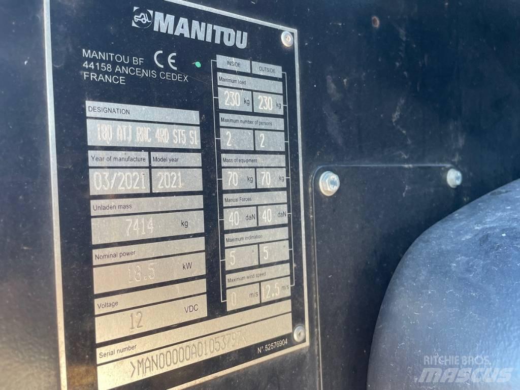 Manitou 180 ATJ Karos emelők
