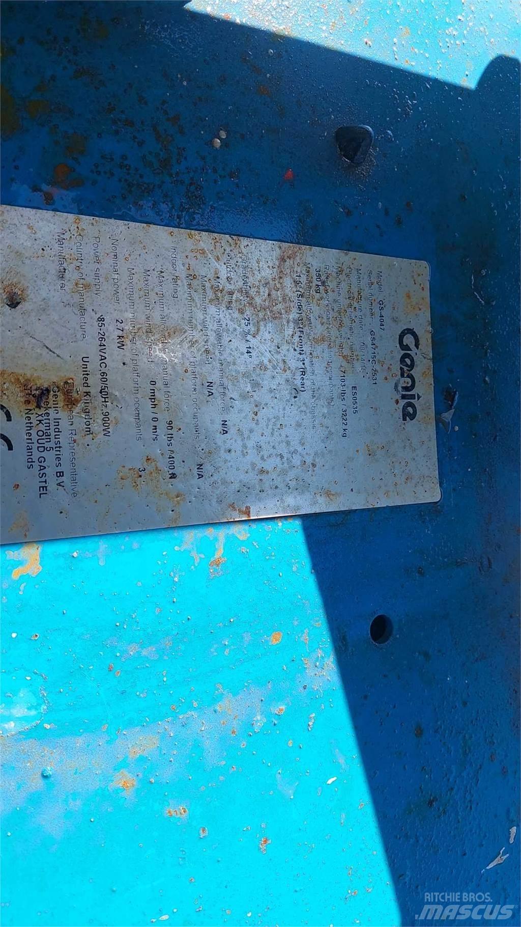 Genie GS4047 Ollós emelők