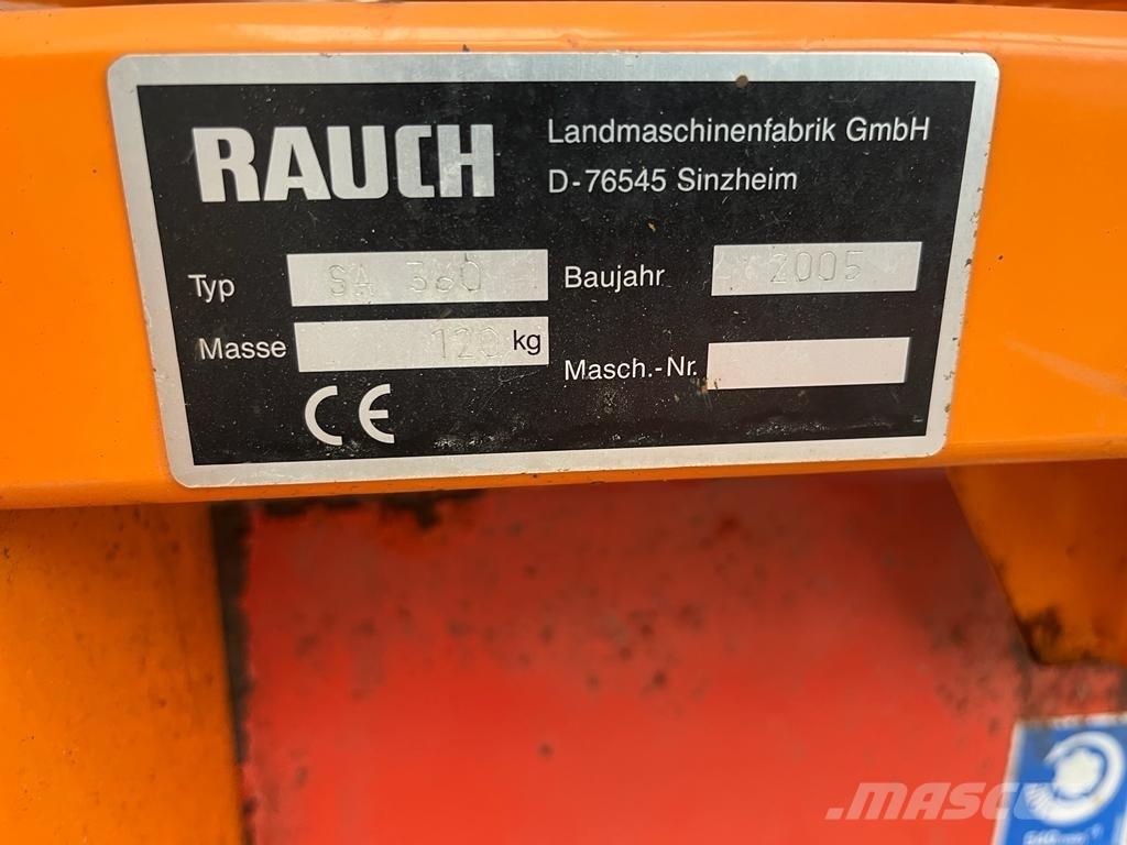 Rauch SA 360 Homok és Sószórók