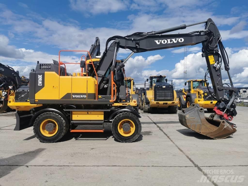 Volvo EW 160 E Gumikerekes kotrók