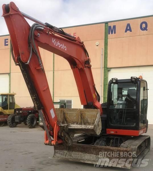 Kubota KX 080-4 Közepes (midi) kotrók 7 t - 12 t