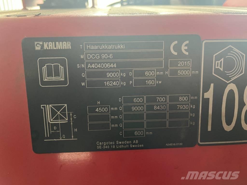 Kalmar DCG 90-6 Dízel targoncák