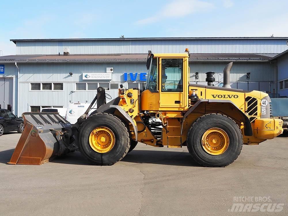 Volvo L 120 E Gumikerekes homlokrakodók