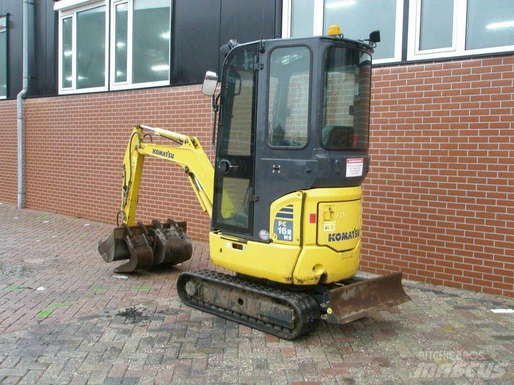 Komatsu PC16R-3HS Mini kotrók < 7t