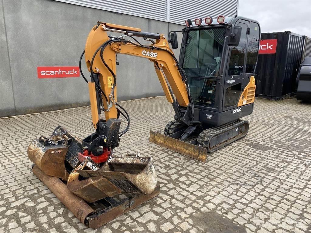 CASE CX19C Gumikerekes kotrók