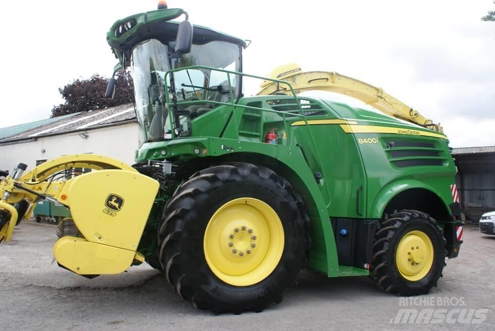 John Deere 8400 T Önjáró szecskázók