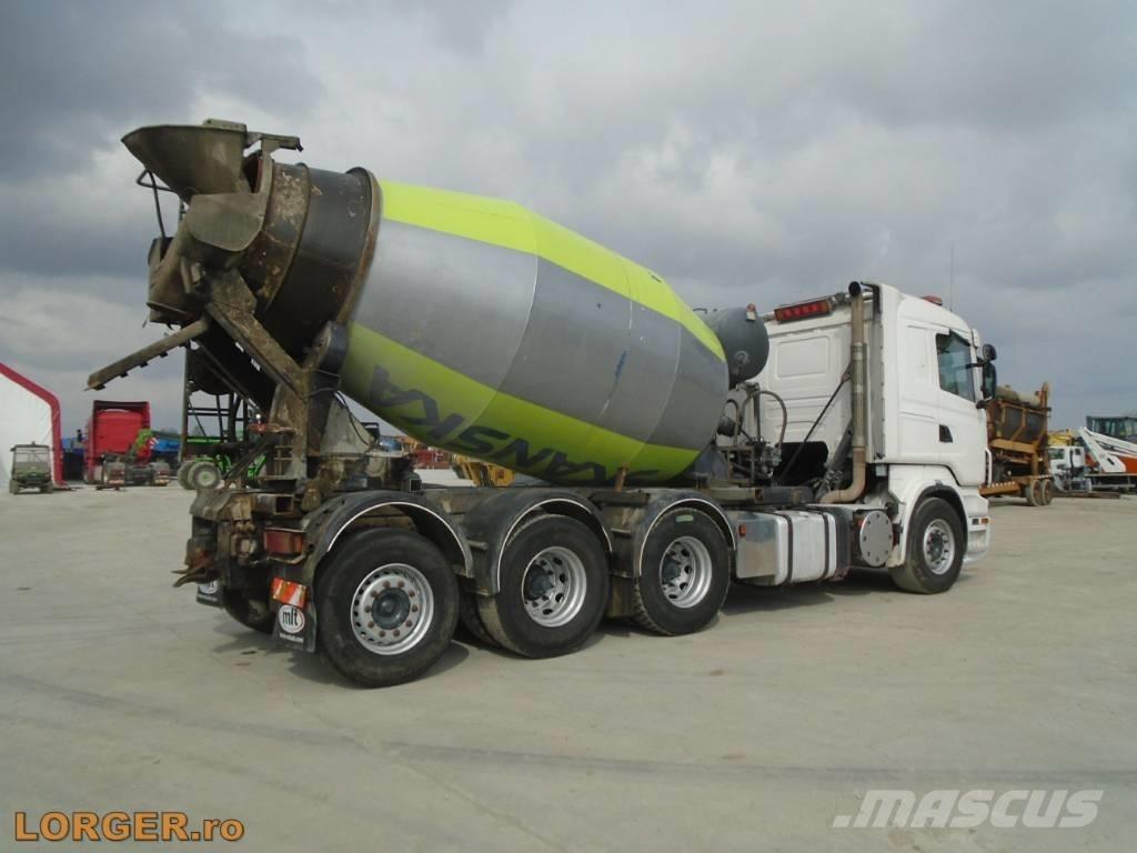 Scania R 420 Betonkeverők/Betonpumpák