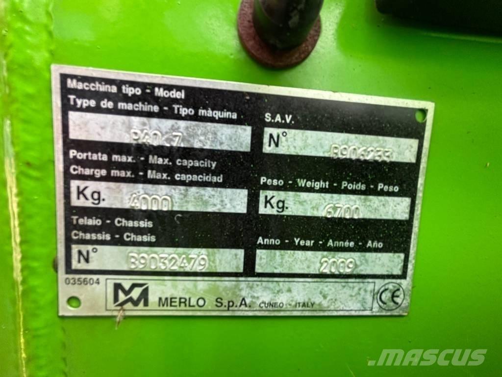 Merlo P 40.7 Teleszkópos rakodók