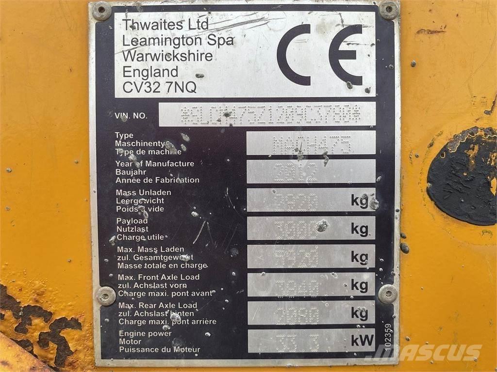 Thwaites 3 ton Mezei dömperek