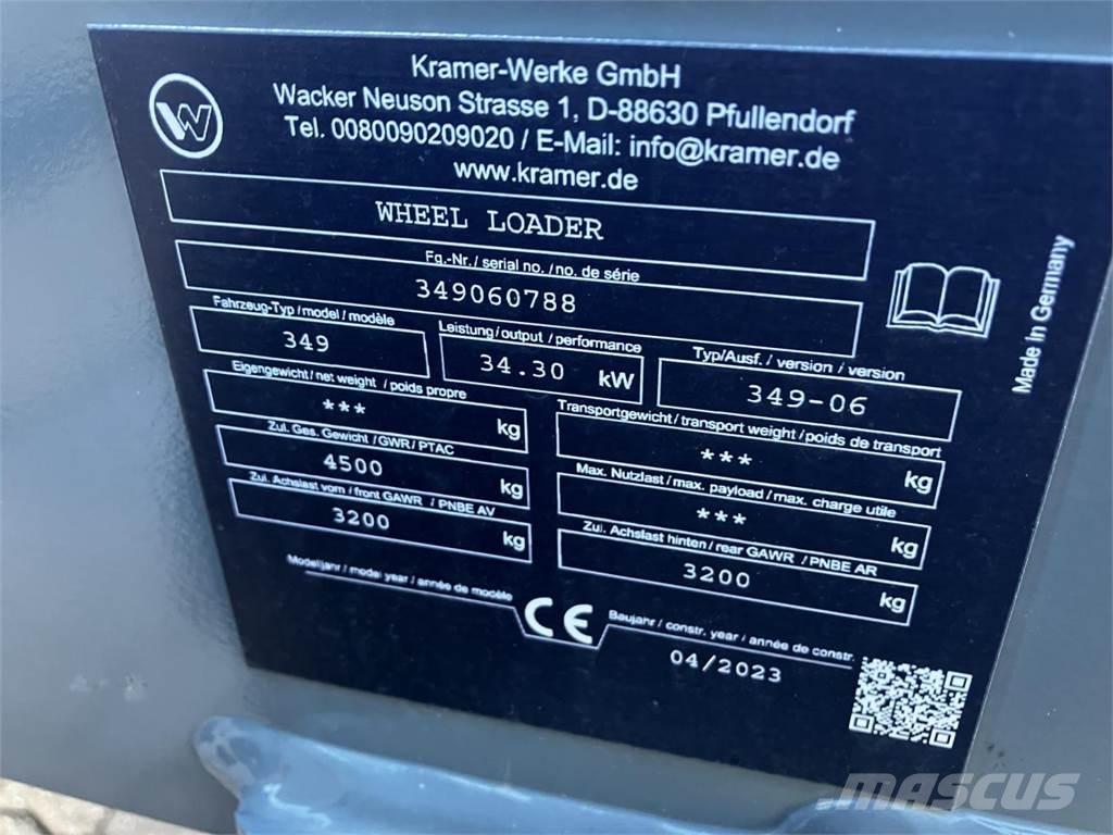 Kramer KL18.5 Gumikerekes homlokrakodók