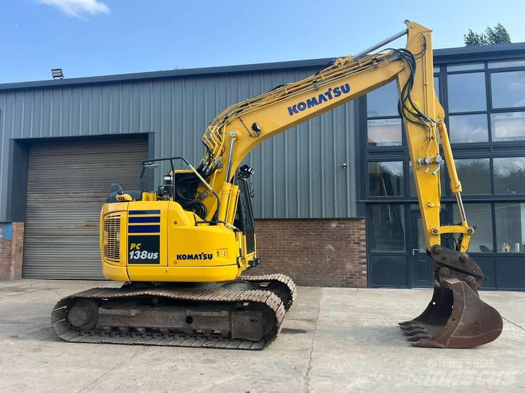 Komatsu PC138US-11 Lánctalpas kotrók