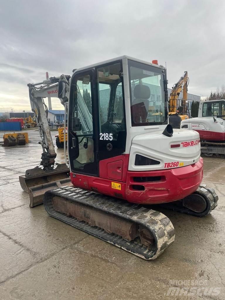 Takeuchi TB260 Mini kotrók < 7t