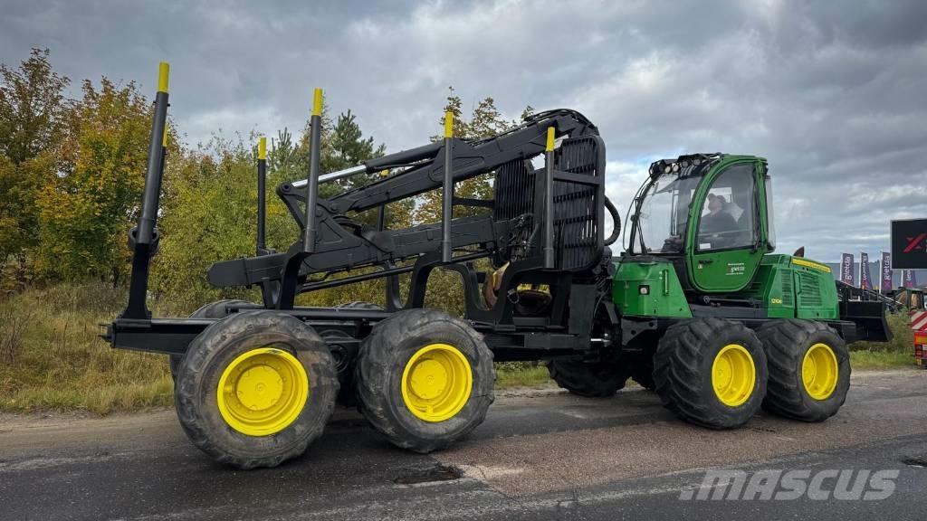 John Deere 1210 E Kihordók