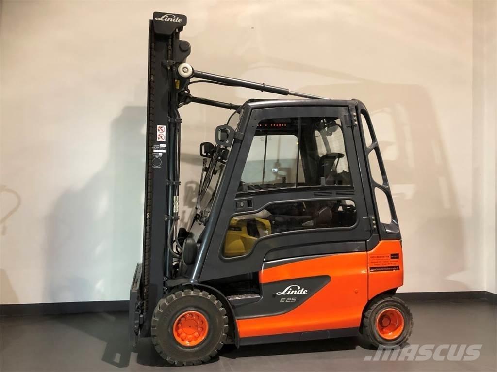 Linde E25-01 Elektromos targoncák