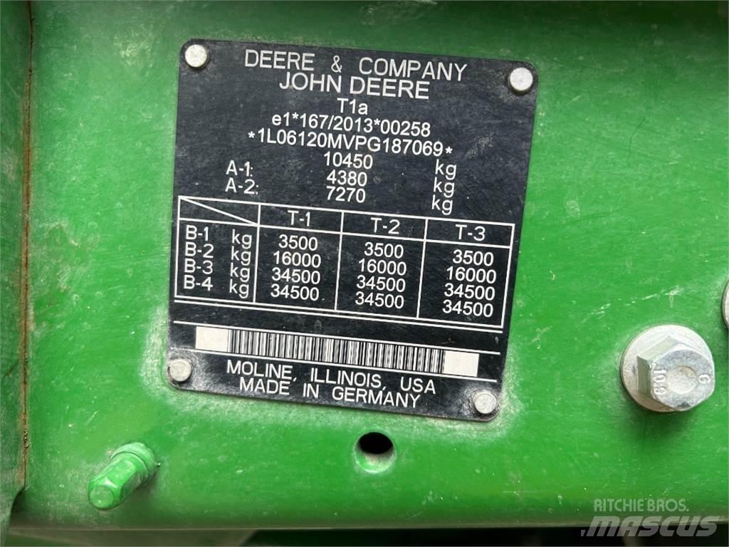 John Deere 6120M Traktorok