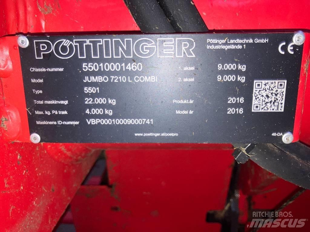 Pöttinger Jumbo 7210 Önrakodó pótkocsik