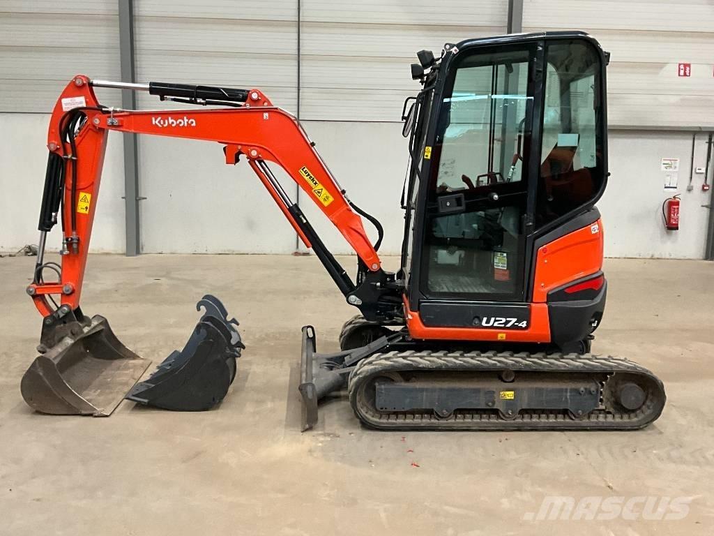 Kubota U 27-4 HI Mini kotrók < 7t