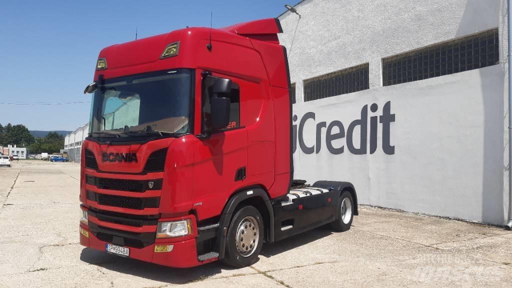 Scania R 500 Nyergesvontatók