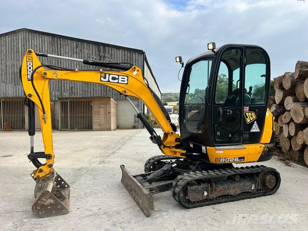 JCB 8026 CTS Mini kotrók < 7t