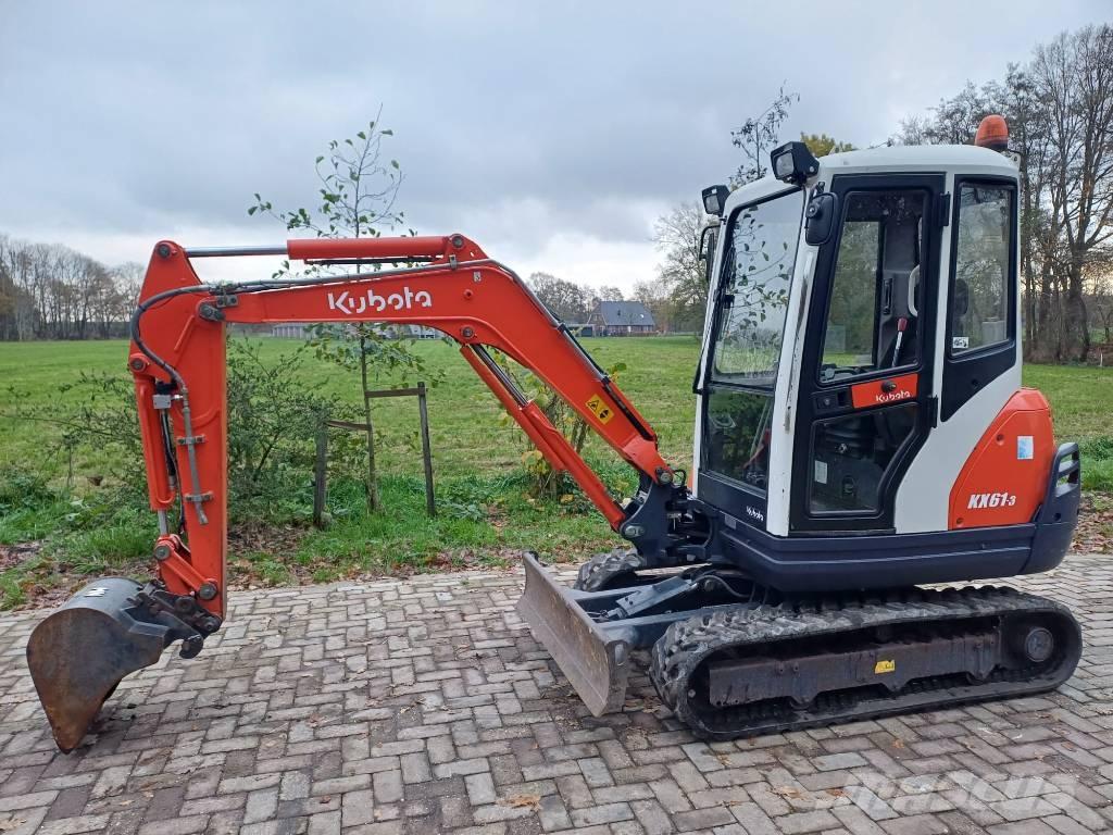 Kubota KX 61-3 Mini kotrók < 7t