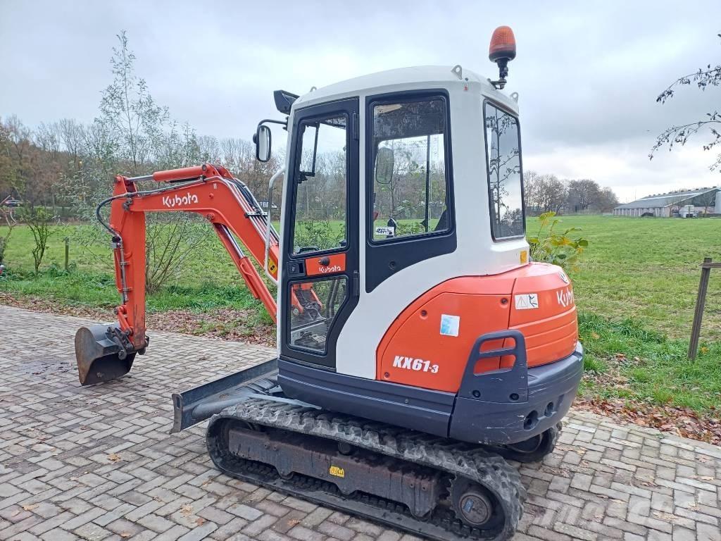 Kubota KX 61-3 Mini kotrók < 7t