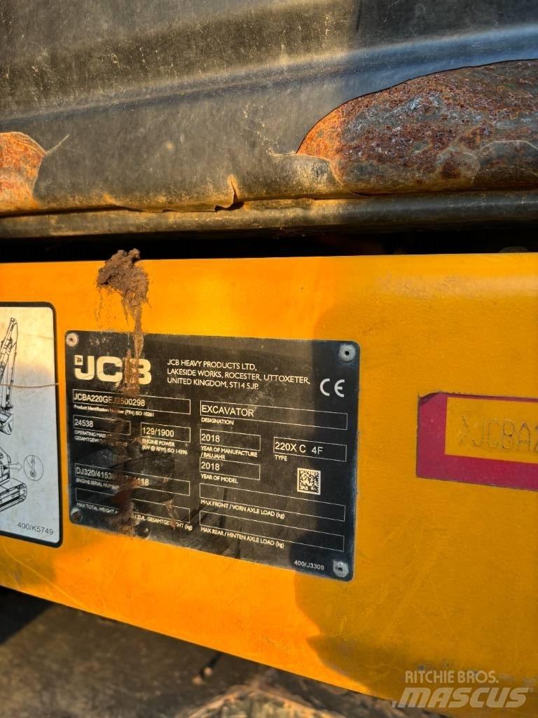 JCB 220 Lánctalpas kotrók