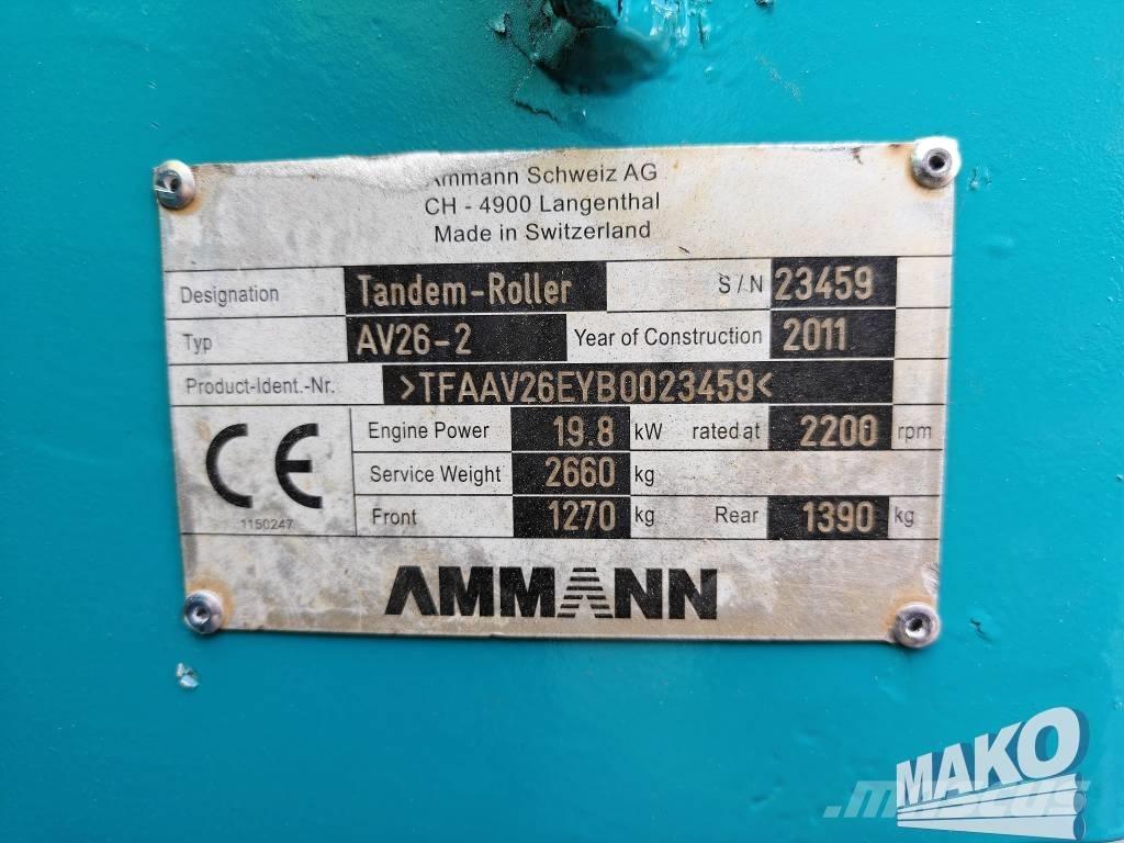 Ammann AV 26-2 Ikerdobos hengerek