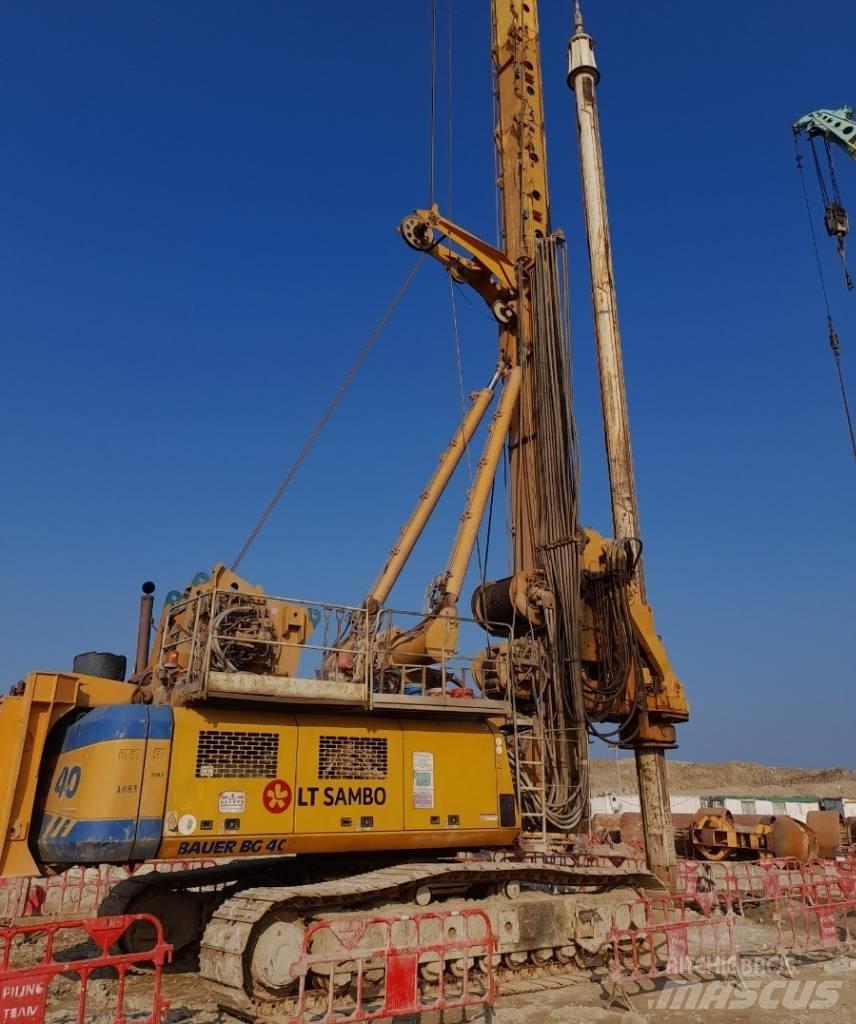 Bauer BG 40 Nagy teljesítményű fúrók
