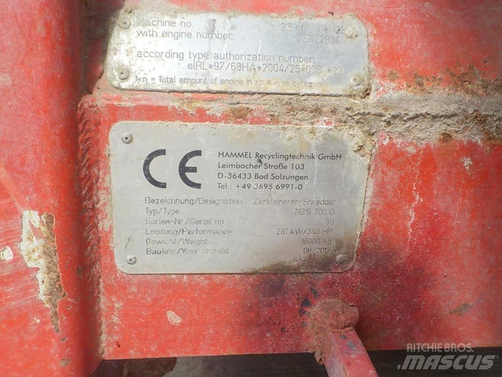 Hammel nz-s700d Erdészeti bozótirtó