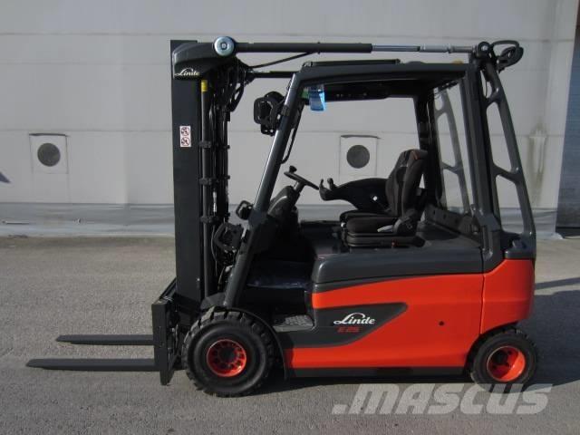 Linde E25L Elektromos targoncák