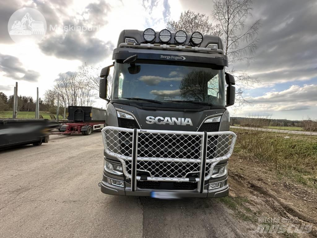 Scania R 730 Rönkszállító teherautók