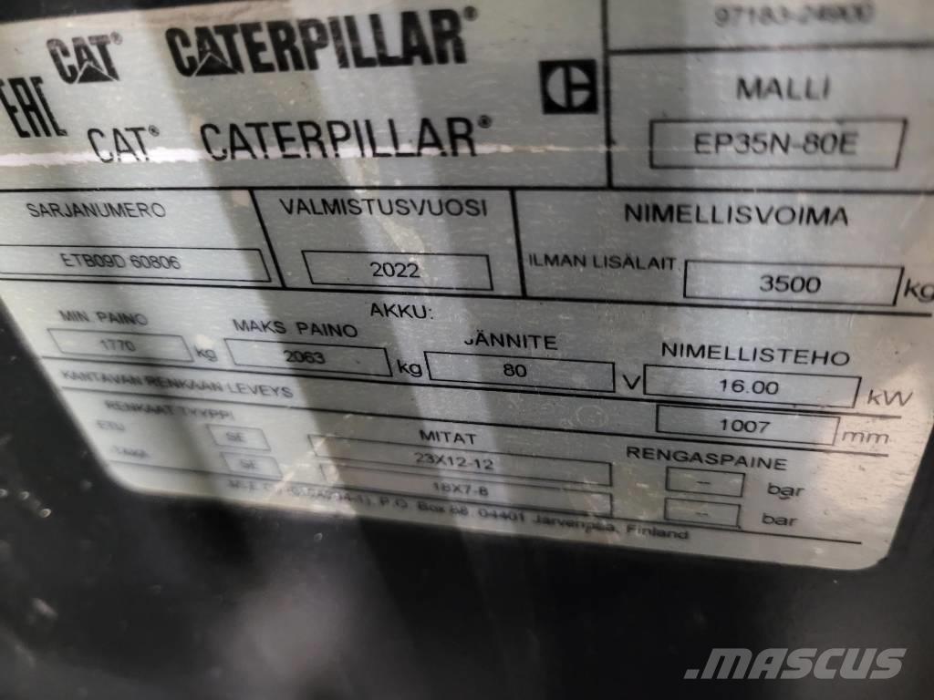 CAT EP 35 N Elektromos targoncák