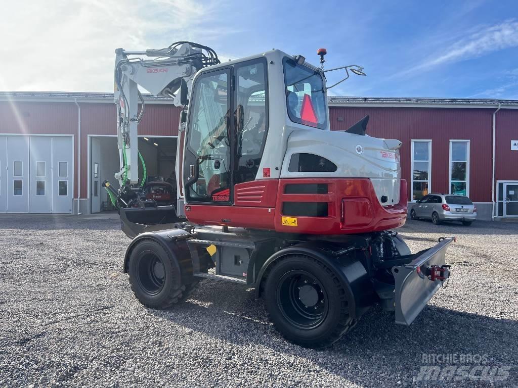 Takeuchi TB 395 W Gumikerekes kotrók