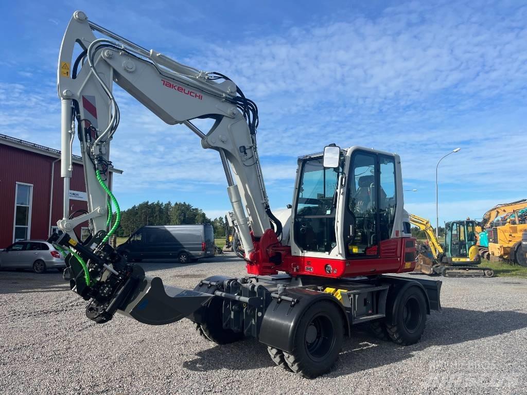 Takeuchi TB 395 W Gumikerekes kotrók